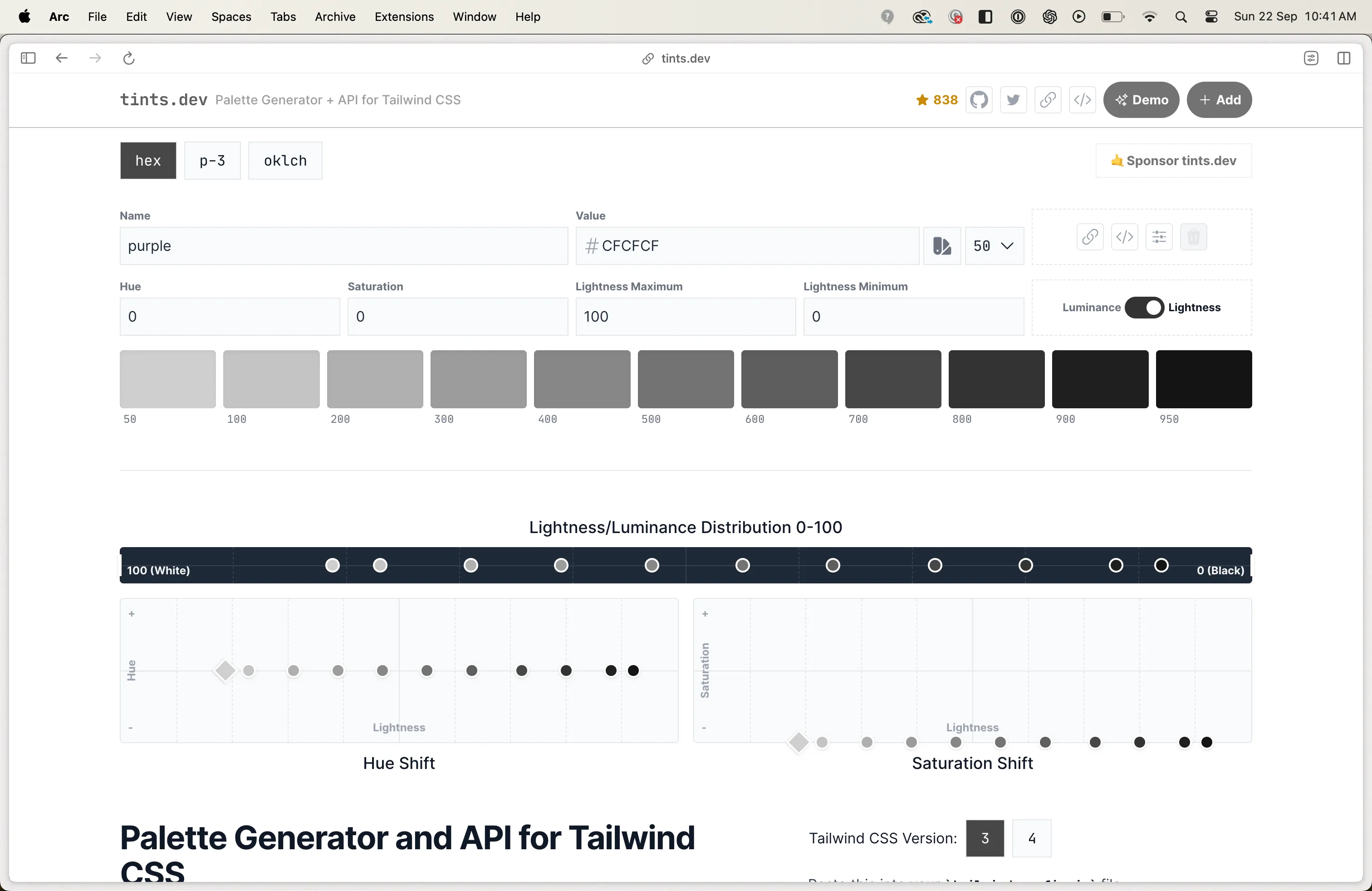 Simeon Griggs&#x27; palette generator